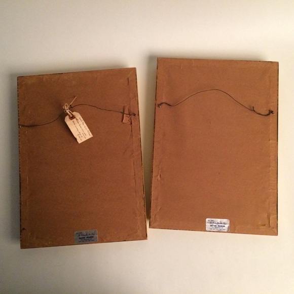 2 vintage needlepoint framed pics of children. - Picture 8 of 12